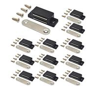 Serratura magnetica per armadietti armadi cassetti e persiane chiusura magnetica facile da installare ? viti magnetiche incluse ? Set di 12 pezzi