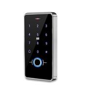 Serratura magnetica per porta Tastiera di controllo accessi for impronte digitali impermeabile IP68 esterna Tastiera RFID Pannello a sfioramento di apertura porta elettronica Schede 13,56 MHz