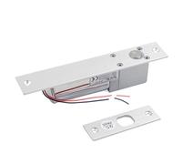 Serratura Magnetica, Serratura elettrica a sicurezza intrinseca DC12V Serrature elettroniche for porte da infilare a bassa temperatura con ritardo for il di controllo accessi(2Wires-NC-Time delay)