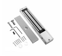 Serratura Magnetica Serratura elettromagnetica a porta singola DC 12V con serratura magnetica elettrica da 180 kg 350 libbre 280 kg 600 libbre con staffa ZL(180kg with ZL)
