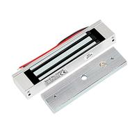 Serratura Magnetica, Serratura elettromagnetica da 180 kg Serratura magnetica elettrica DC12V di tenuta da 350 libbre Serrature elettroniche for porte singole Impermeabile for esterni