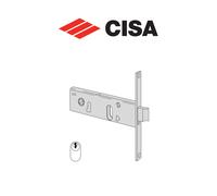 Serratura da infilare CISA 44151 porte alluminio frontale in zinco