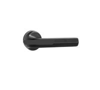 Serratura meccanica antifurto magnetica in lega di zinco for uso domestico Serratura interna silenziosa Serratura divisa Maniglia for porta in legno for camera da letto Serratura nera(Black 5845 silen