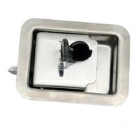 Serratura Meccanica Silenziosa Acciaio 119x92mm Industriale(Stainless) | per costruzione , acciaio carbono, prestazioni lunghe, ambiente industriale, resistenza usura
