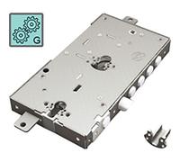 SERRATURA METALLO APPLICARE 2681 SECUREMME DOPPIO F.SAG M3 TRIPL+SCR IP.MM 2...