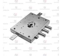 Serratura Metallo Applicare Imb Atra F.Sagom M4 Tripl+Scr Ip.Mm 37 E.Mm 70 De...