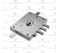Serratura Metallo Applicare Imb Atra F.Sagom M4 Tripl+Scr Ip.Mm 37 E.Mm 70 Si...