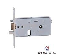 Serratura metallo infilare elettrica 550 iseo b.q zinc f.mm 20 f.ovale m2+scr h.