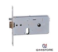 Serratura metallo infilare elettrica 551 iseo b.q zinc f.mm 20 f.ovale scr h.mm