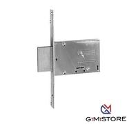 Serratura metallo infilare 661 iseo b.q zinc f.mm 25 dm m4 h.mm 82 e.mm 60 Iseo