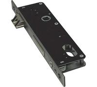 SERRATURA MONTANTE INFILARE 530 OMEC B.Q INOX F.MM 16 F.OVALE M1+SCR E.MM 30