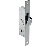 SERRATURA MONTANTE INFILARE YF15 YALE B.Q NICH F.MM 16 C/SPILLO GANCIO E.MM 20