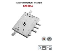 SERRATURA MOTTURA RICAMBIO "GARDESA" DESTRA CIL.EUR. DOPPIO ATTACCO 898571GDUQ