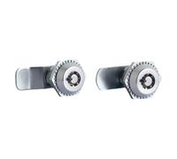 Serratura MS409 piccola rotonda scatola di distribuzione lingua elettrica 1 pz (MS409-2brightchromium)