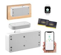 Serratura NFC, serratura RFID per armadio, serratura elettronica per cassetti, con app Bluetooth, sicurezza per bambini, serratura per cassette delle lettere, camuffamento, dispensa
