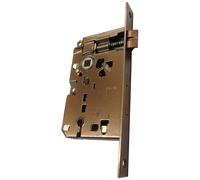Serratura patent con bordo quadro interasse 70 mm entrata 50 Bronzo