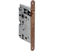 Serratura patent con bordo tondo interasse 70 mm entrata 35 Bronzo
