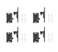 Serratura per armadio camper, completa di viti per chiusura sicura (4 set)