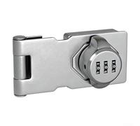 Serratura per armadio con montaggio a vite da 8,9 cm, adatta per armadi con password, frigoriferi, cassetti, armadi a doppia anta e schedari (C)