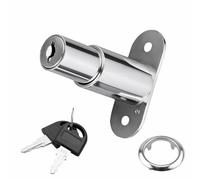 Serratura per Armadio Serrature con Cilindro a Pressione Pistone Blocco Locks con Chiave per Mobili per Cassetti Vetrine Armadietti Scrivanie Cassetto