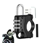Serratura per Casco da Bicicletta,Dispositivo Di Protezione Antifurto A Combinazione Digitale | Blocco Antifurto Per Casco,Per Adulti e Bambini Parcheggio Esterno Bici Elettrica Motocicletta Garage No