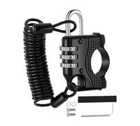 Serratura Per Casco Da Motocicletta | Dispositivo Di Protezione Antifurto A Combinazione Digitale,Blocco Casco per Bici Elettrica,Per Bambini Adulti Donne Parcheggio Esterno Motocicletta Bici Elettric