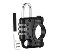 Serratura Per Casco - Gadget Antifurto in Lega di Alluminio - Serratura a Cavo Piccola con Combinazione Numerica - Per Bambini Adulti Uomini Donne Parcheggio All'aperto Moto Bici Elettrica Notte