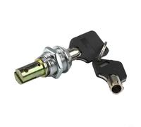 Serratura per cassetta degli attrezzi in lega con inserto per armadio e serratura per cassetti con rotazione di 180 gradi di sblocco per un uso pratico di sicurezza (B)