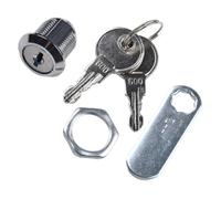 Serratura Per Cassetta Postale 1Pc Cassetta di Posta Blocco Chiave Universale In Metallo 90 Gradi 16/20/25/30mm for Schedario Armadietto cassetto degli attrezzi Elettronica(20 mm)