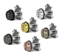 Serratura per cassetta postale con password digitale a 3 cifre e linguetta di bloccaggio in lega di zinco ispessita, serratura a combinazione sicura che fornisce resistenza a lungo termine contro le