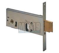 Serratura metallo infilare 44155 cisa b.q z f.mm 16 f.ov+scr h.mm 64 e.mm 60 e.m