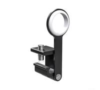 Serratura per finestra in lega di alluminio senza trapano, limitatore di sicurezza per bambini, con anello di protezione in silicone per apertura verso l'esterno, sicura sicurezza domestica (A)