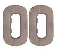 Serratura per frigorifero 2 pezzi 4 x 3 x 1 Chiusure per porta del congelatore autoadesive Serratura per frigorifero sicura Chiusura per a prova di bambino per mantenere chiuse le chi