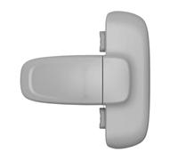 Serratura per frigorifero a prova di bambino, serratura per congelatore, chiusura di sicurezza per bambini, installazione senza trapano, compatta e discreta, bianca, grigia, 3,34 cm/8,5 cm, per la