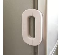 Serratura per frigorifero con serratura per la cura del bambino, autoadesiva, serratura di sicurezza, multifunzione, per bambini, animali domestici, gatti, per armadietto e cassetti