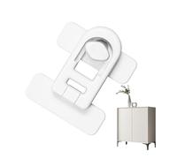 Serratura per frigorifero, misure preventive, chiavistello per porta del frigorifero, facile da installare, a prova di bambino, per bambini, frigorifero a prova di bambini per bambini e