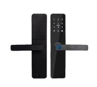 Serratura per maniglia porta con impronta digitale, scheda IC, password,