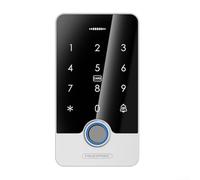 Serratura per porta a impronte digitali controllata da dispositivi mobili per controllo accessi con 300 impronte digitali e costruzione resistente alle intemperie (J300A)