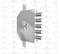 Serratura Per Porta Blindata Senza Scivolo Solo Mandata Cr 2105/28 Dx