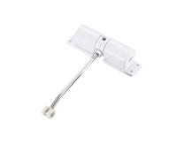 Serratura per porta Chiudiporta automatico regolabile 20-40KG Dispositivo a molla con chiusura rallentata Buffer idraulico Hardware muto Apricancello(WHITE)