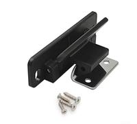 Serratura per porta dell'armadio, per cassetti interni e scomparti per barche, in nylon resistente, 20 kg, forza di tenuta 67 x 24 x 22 mm, nero o bianco, installazione resistente alle intemperie