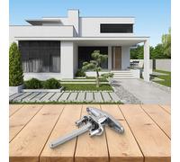 Serratura per porta garage in lega di zinco premium con maniglia a T resistente