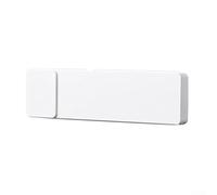 Serratura per porta interna in rame puro, funzionamento silenzioso, moderno, antiruggine, finitura lucida, facile da installare, nero, bianco, oro, grigio, per camera da letto dei bambini (bianco)
