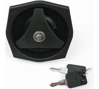 Serratura per porta, per roulotte, camper, caravan, barca, colore nero