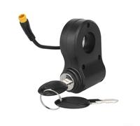 Serratura per porta scooter elettrico, 81,1 g, serratura in plastica con identificazione automatica, ampia compatibilità, design ergonomico con pollice, per pendolarismo all'aperto e guida urbana