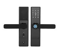 Serratura per porta senza chiave WiFi con impronte digitali e touch screen, password elettronica biometrica IC Card Smart Entry Door Lock Support APP con chiave meccanica per Office Hotel Home