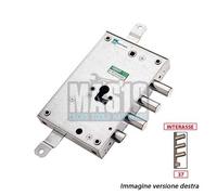 Mottura Serratura 85571 cilindro europeo 2 mandate f.sagom M4 tripl+scr Dx 37/63