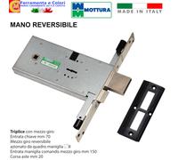Serratura Per Porte Blindate Reversibile Laterale Mezzo Giro MOTTURA Entrata 70