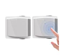 Serratura Per Porte Vetrate Scorrevoli - Sicurezza Bambini Set Di 2 Fermaporte Con Catenaccio | Dispositivo Di Sostituzione Fermo Per Interni Casa Bagno Camera Viaggio Baby