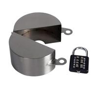 Serratura per rubinetto 'acqua - Rubinetto di sicurezza solido per rubinetto esterno, valvola 'acqua in acciaio inox per ristoranti, proprietà in affitto, parchi, case